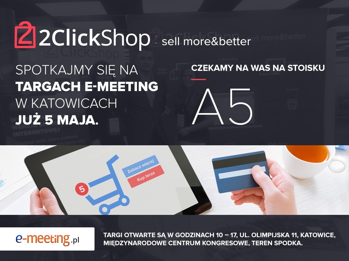2ClickShop na targach e-meeting